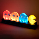Pac-Man och spöken ljus