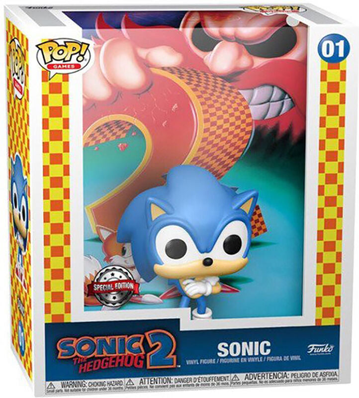Funko Pop! Omslag Sonic The Hedgehog