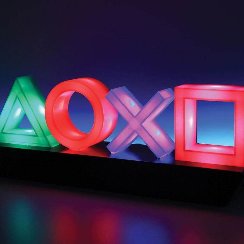 Playstation-ikoner ljus
