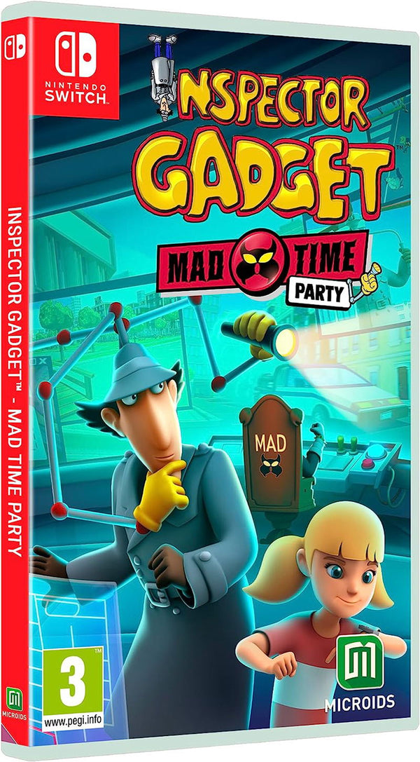 Inspector Gadget: Mad Time Party (Kod i en låda) - Nintendo Switch