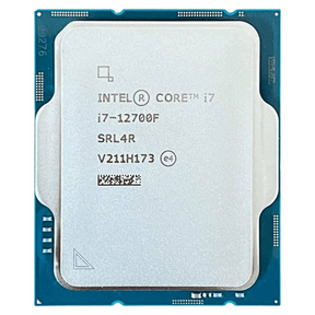 Intel Core i7 12700F processor – set ovenfra