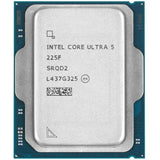 Intel Core Ultra 5 225F processor – set ovenfra