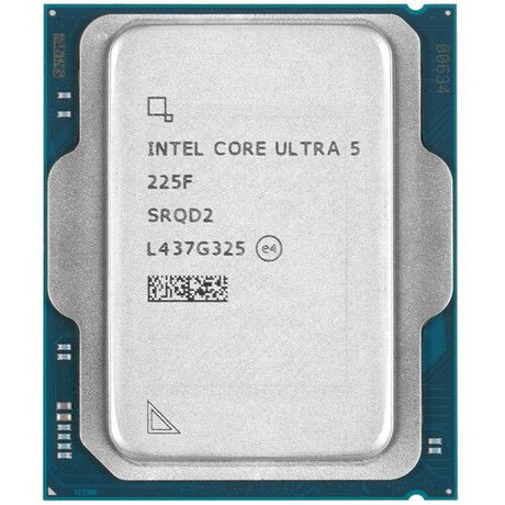 Intel Core Ultra 5 225F processor – set ovenfra