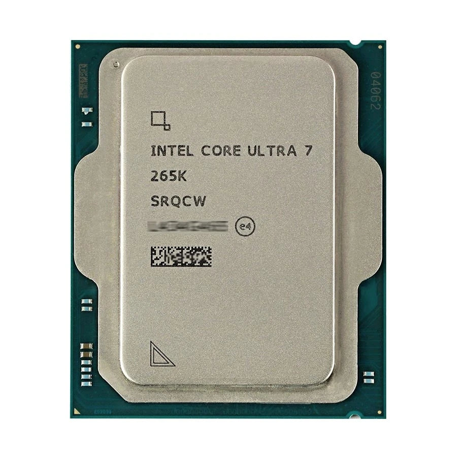 Intel Core Ultra 7 265K processor – set ovenfra
