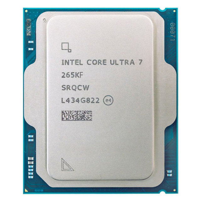 Intel Core Ultra 7 265KF processor – set ovenfra