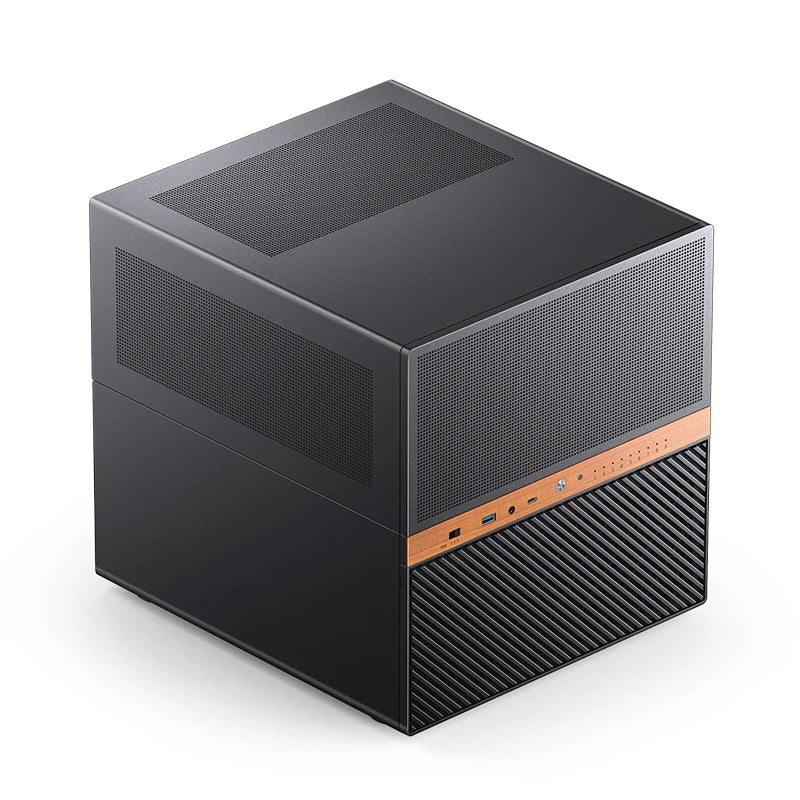 Jonsbo N6 NAS mATX-kabinet – sort