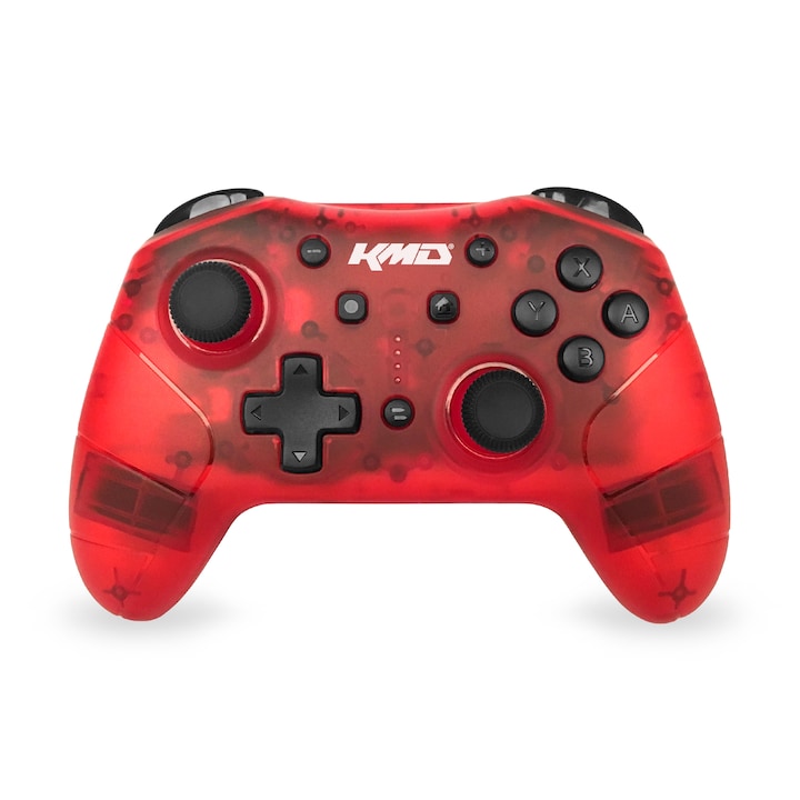 KMD Nintendo Switch Pro trådlös handkontroll röd