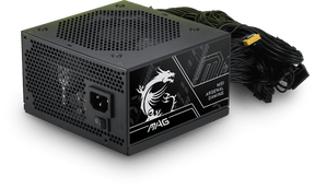 MSI MAG A650BN PCIE5 III – strømforsyning – Sort