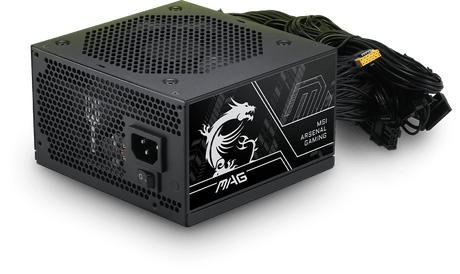 MSI MAG A650BN PCIE5 III – strømforsyning – Sort