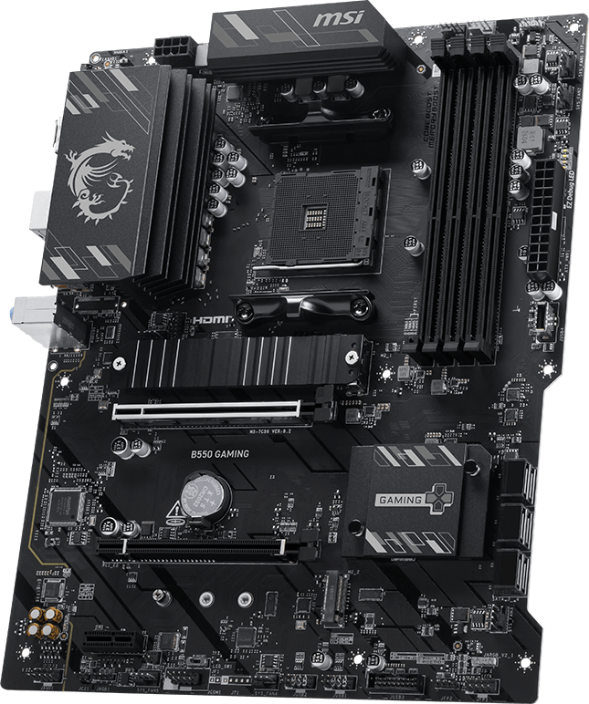 MSI B550 GAMING – AM4 bundkort