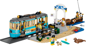 LEGO City Klassisk sporvogn med strandstop