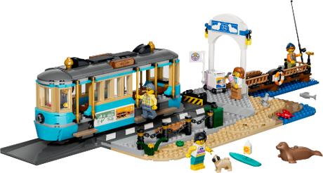 LEGO City Klassisk sporvogn med strandstop