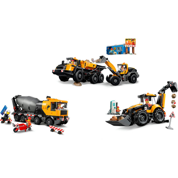 LEGO City Byggeplads – pakke med 3 byggesæt