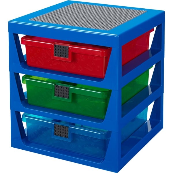 Room Copenhagen LEGO drawer box, storage box (blue)