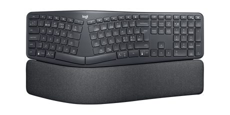 Logitech ERGO K860 grafit med nordisk tastaturlayout