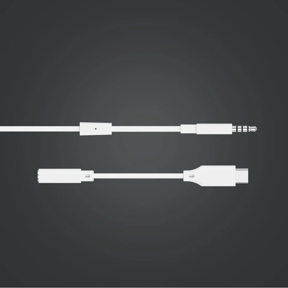 Logitech - G333 In-ear Gaminghörlurar Vita