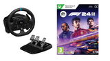 Logitech - G923 Racing Wheel and Pedals for Xbox - Bundle with F1 24 /Xbox Series X Logitech