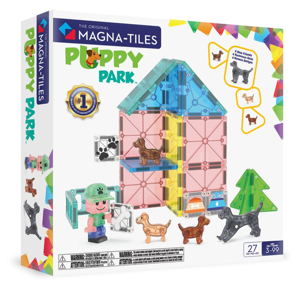 MAGNA-TILES Doggy Daycare – Magnetisk byggesæt