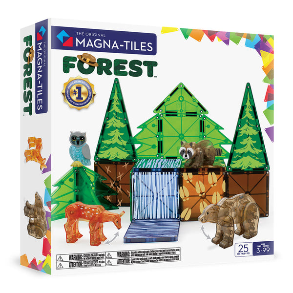 MAGNA-TILES Forest Animals – Magnetisk byggesæt