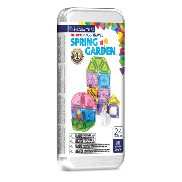 MAGNA-TILES microMAGS Spring Garden – Magnetisk byggesæt