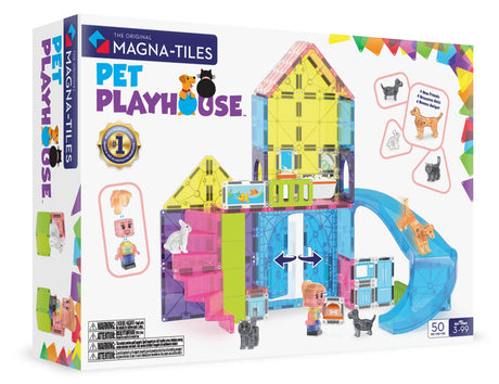 Magna-Tiles - Pet Playhouse  50 pcs. (90354F) Magna Tiles