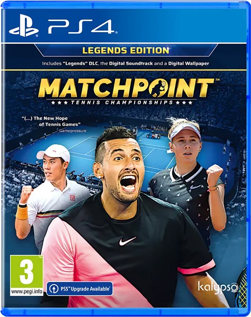 Matchpoint: Tennis Championships (Legends Edition) - PlayStation 4