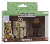 Minecraft - 3D Figure 2 pack - Golem & Villager Minecraft