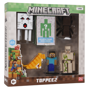 Minecraft -3D Figure 6 pack - Style 3 Minecraft