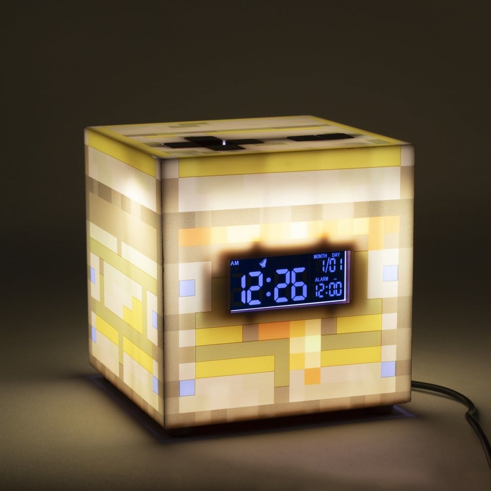 Minecraft bikupa väckarklocka