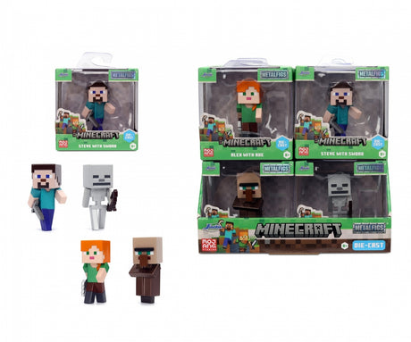 Jada Toys Minecraft Wave 4 samlefigur – 6,5 cm – assorteret