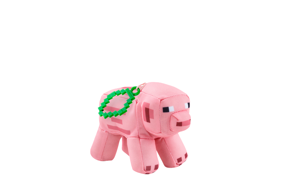 Minecraft - Klipp-på-plysch - Gris