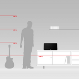 Teufel MOTIV XL HiFi-streaminghögtalare WLAN & Bluetooth svart