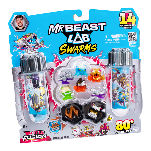 MrBeast Lab - Swarms Battle Fusion - 14 pcc - Style 2 MR. BEAST LAB
