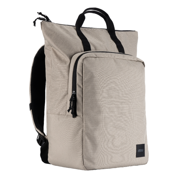 MSI Venture Backpack – beigegrå rygsæk