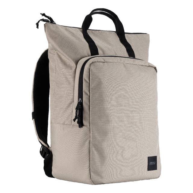 MSI Venture Backpack – beigegrå rygsæk