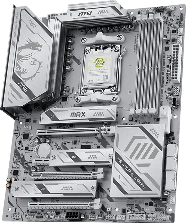 MSI MAG X870E GAMING PLUS MAX WIFI bundkort - AM5, ATX