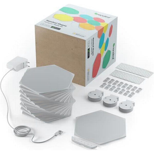 Nanoleaf - Former - Hexagoner Startpaket - 15 Paneler