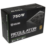 Kolink KL-R750FG nätaggregat. Gen5. Guld - 750W, ATX 3.0, 600W 12VHPWR