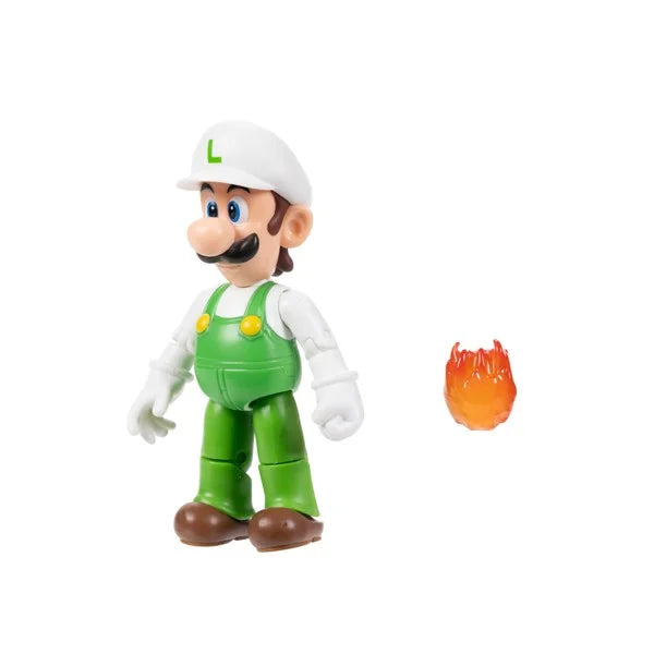 Nintendo Super Mario - 4 figur - Fire Luigi (424484)