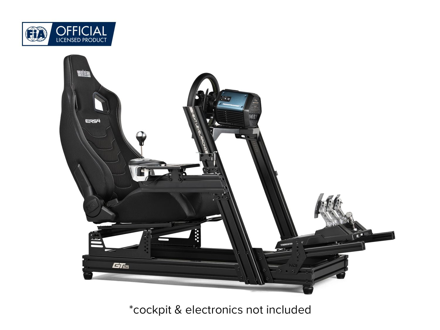 NL RACING ERS4 ELITE RECLINERINGSÆDE - STOF & MESH