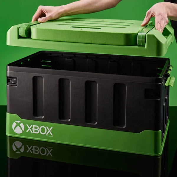 Numskull Officiell Xbox Sovrumsförvaringslåda med Hopfällbar Stol