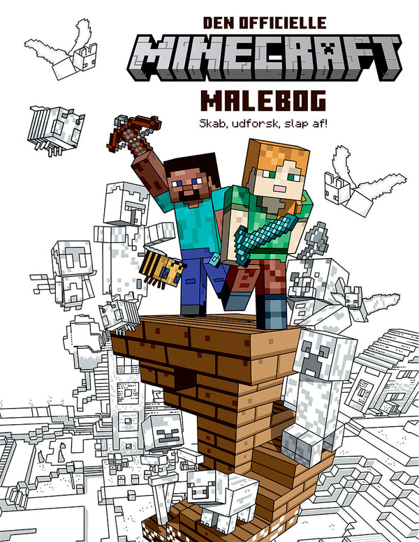The Official Minecraft Coloring Book