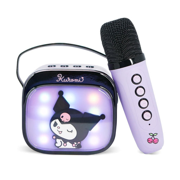 OTL Kuromi karaokehøjttaler med mikrofon og LED-lys