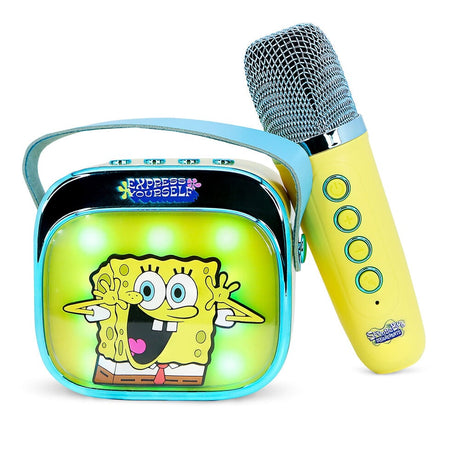 OTL - Light Up Wireless Karaoke Speaker W/ Microphone - SpongeBob Square Pants OTL