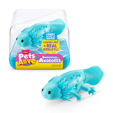 Pets Alive - Swimming Axolotl - Blue Pets Alive
