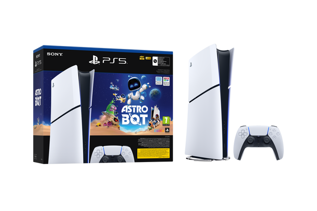 PlayStation 5 console – ASTRO BOT Bundle (Digital Edition) – produktbillede