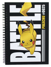 Pokemon - A5 Notebook Battle Pikachu Mad Monkey