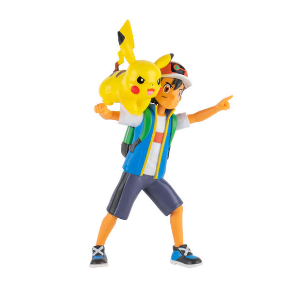 Pokémon Battle Feature Figure – Ash & Pikachu