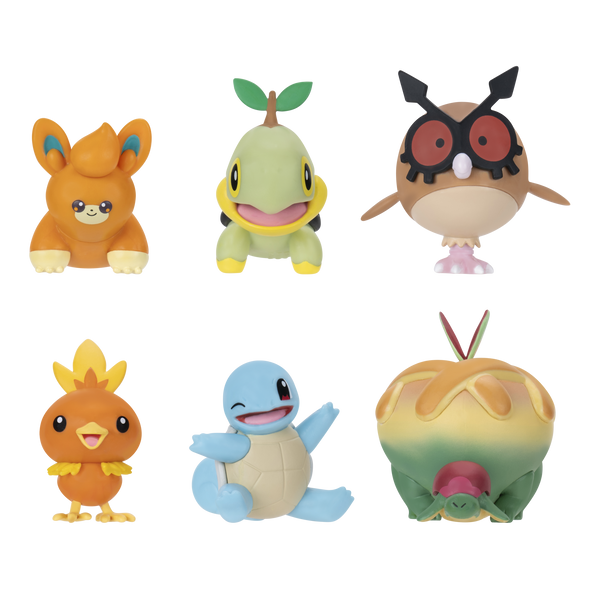 Pokémon Battle Figure 6-Pack – Samlerfigurer