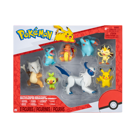 Pokémon - Battle Figure 8 Pack (PKW4568) Pokémon